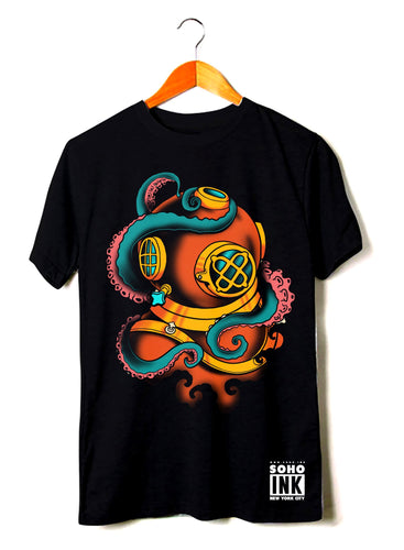 Octo Diver - SohoInk Clothing Merchandise