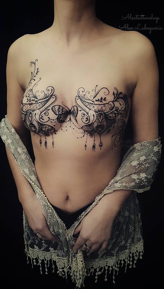 Myttoos Tattoos  Piercings  Beautiful and strong ladies   horrorcosmic  brodygradymama with their mastectomy tattoos Artist  johnpohl inkjunkeyz  Facebook