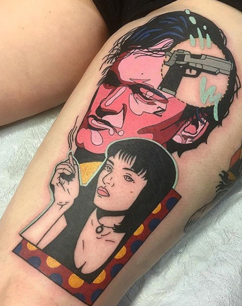 It's Quentin Tarantino's Birthday, Check out these Pulp Fiction Tattoos