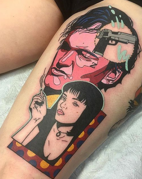 Guy Tinsley on LinkedIn: Added a little pulp fiction homage to Craig's  movie leg. It's always great… | 17 comments
