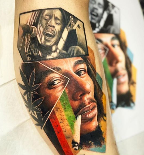 Bob Marley on Instagram: ““So arm in arms, with arms, we'll fight this  little struggle. 'Cause that's the only way we can o… | Bob marley, Bob  marley tattoo, Marley