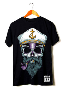 Captain Skull - SohoInk Clothing Merchandise
