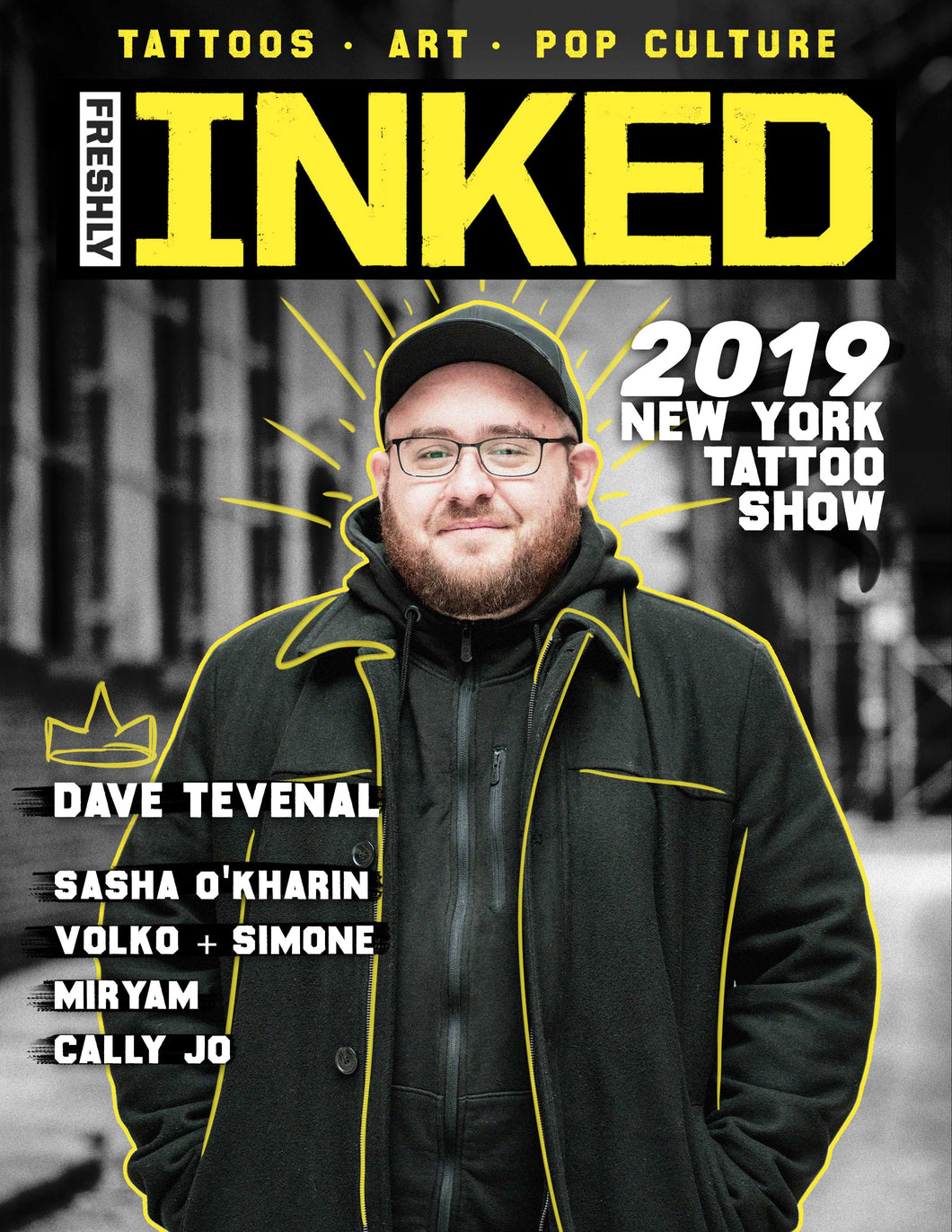 Freshly Inked Magazine - The Dave Tevenal Issue #6