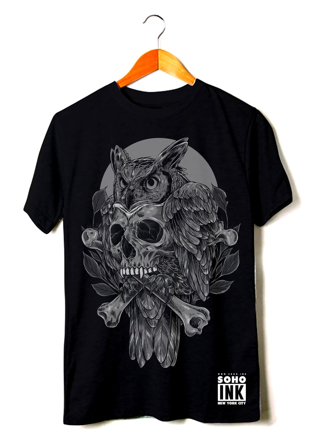 Owl - SohoInk Clothing Merchandise