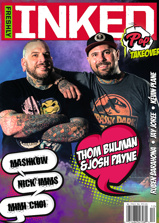 Freshly Inked Magazine - The Thom and Josh Pop Takeover Issue #5