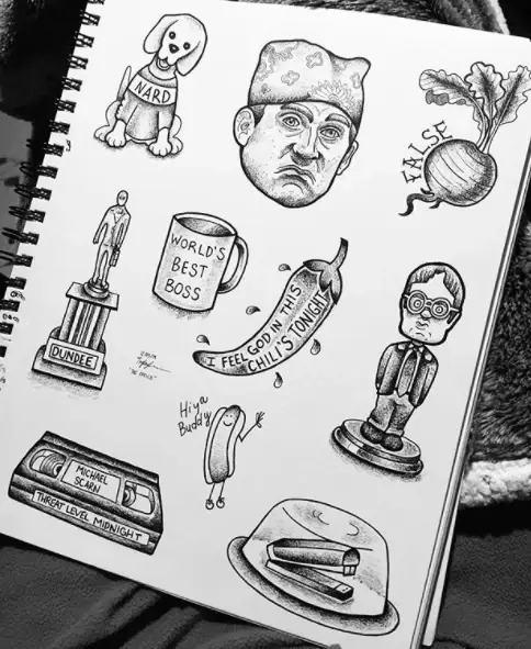 Throwbacktattoo - The Office Premiered 15 Years Ago Today!