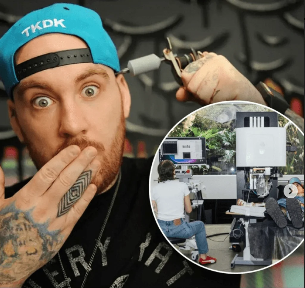 Meet A.E.R.O.: Bang Bang NYC's New Tattoo Artist Is A Robot
