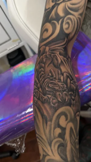Realistic Scorpion Forearm
