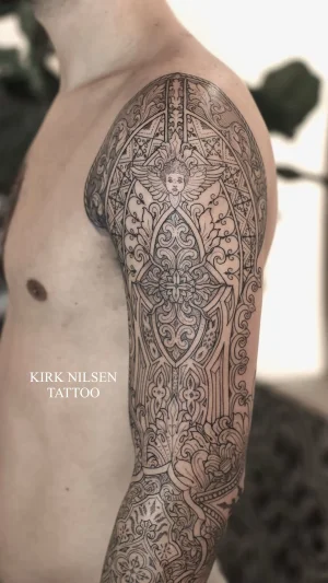 Intricate Angel Full Sleeve