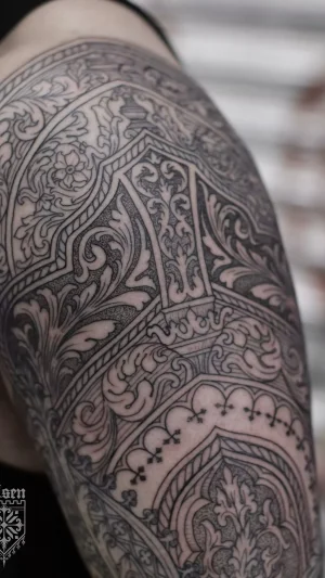 Blackwork tattoo