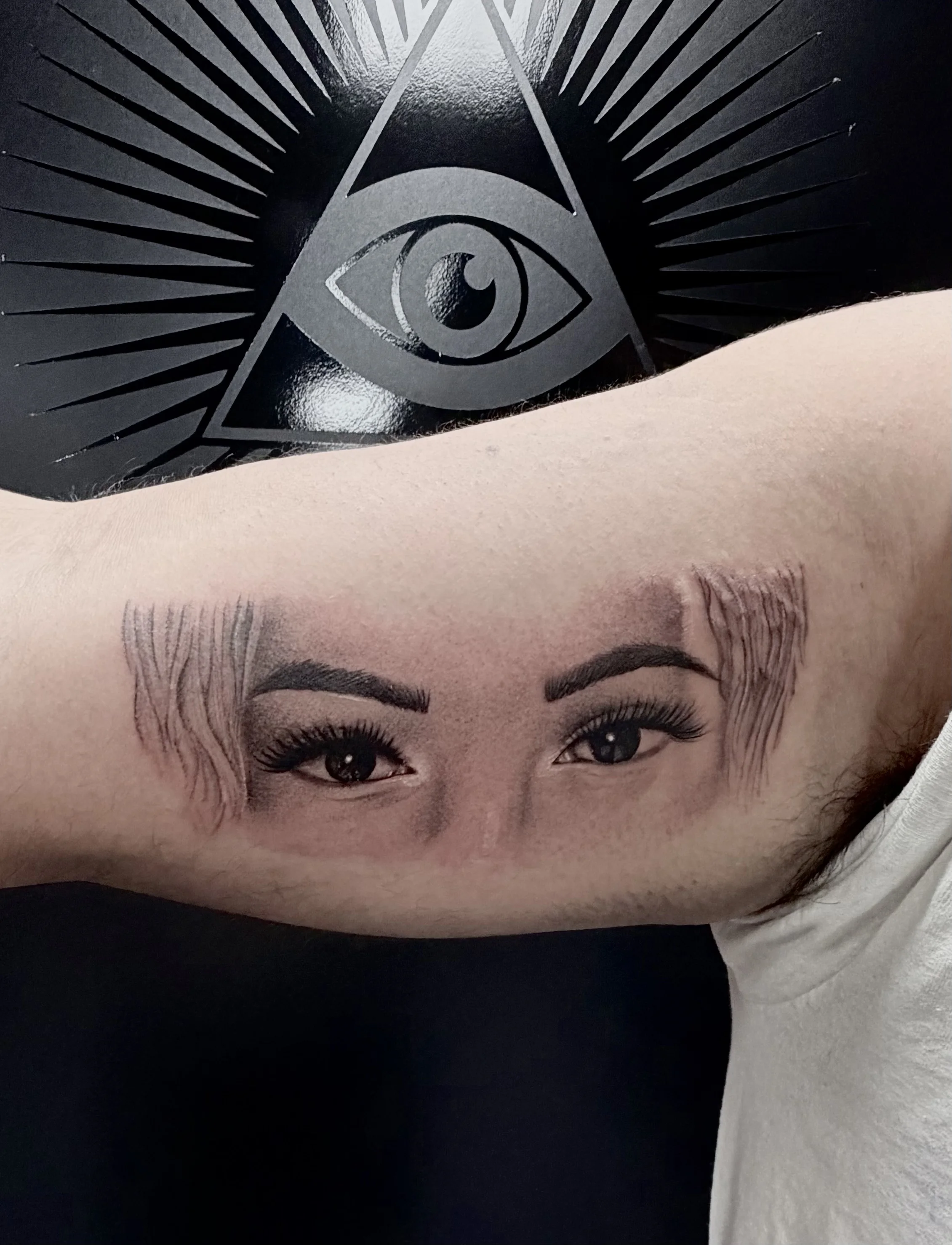 Black & Gray Realism tattoo by Krybaby