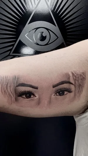 Black & Gray Realism tattoo