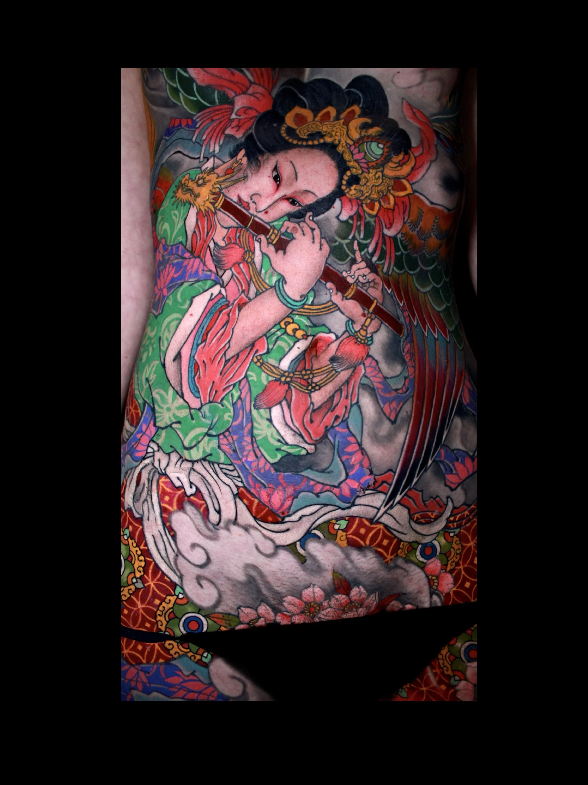 Japanese tattoo by Hocheon ART
