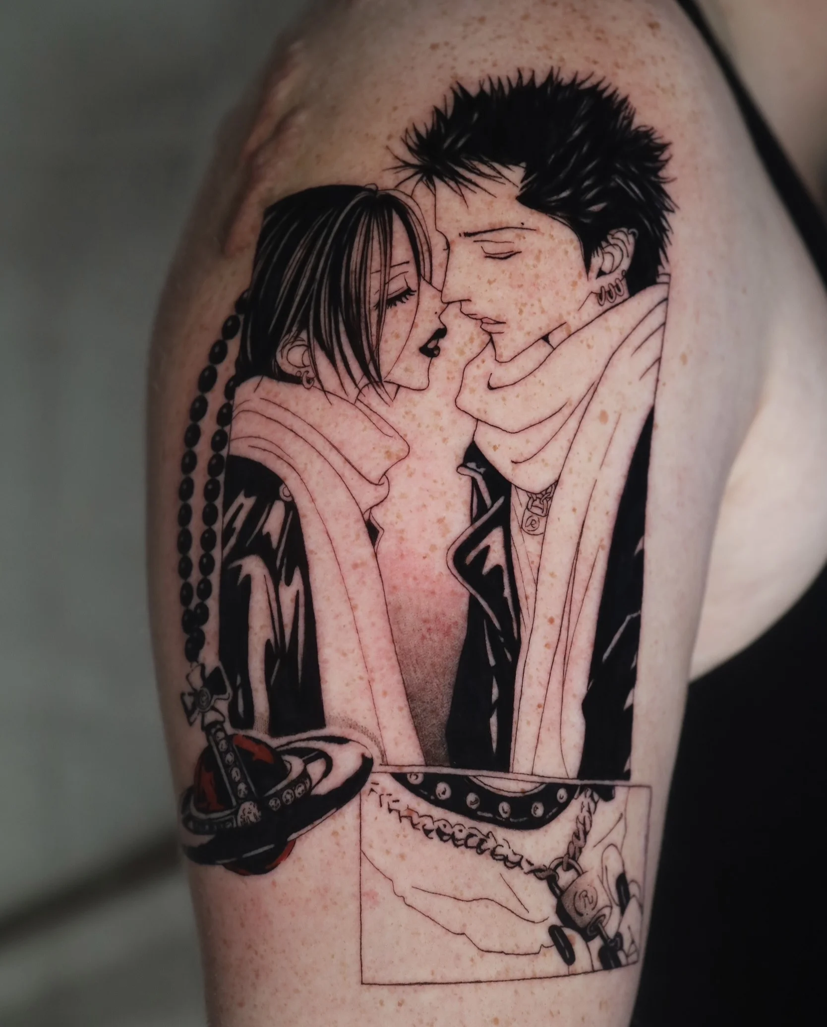 Anime tattoo by Dana Nicole: nana, nana osaki, manga, manga panels