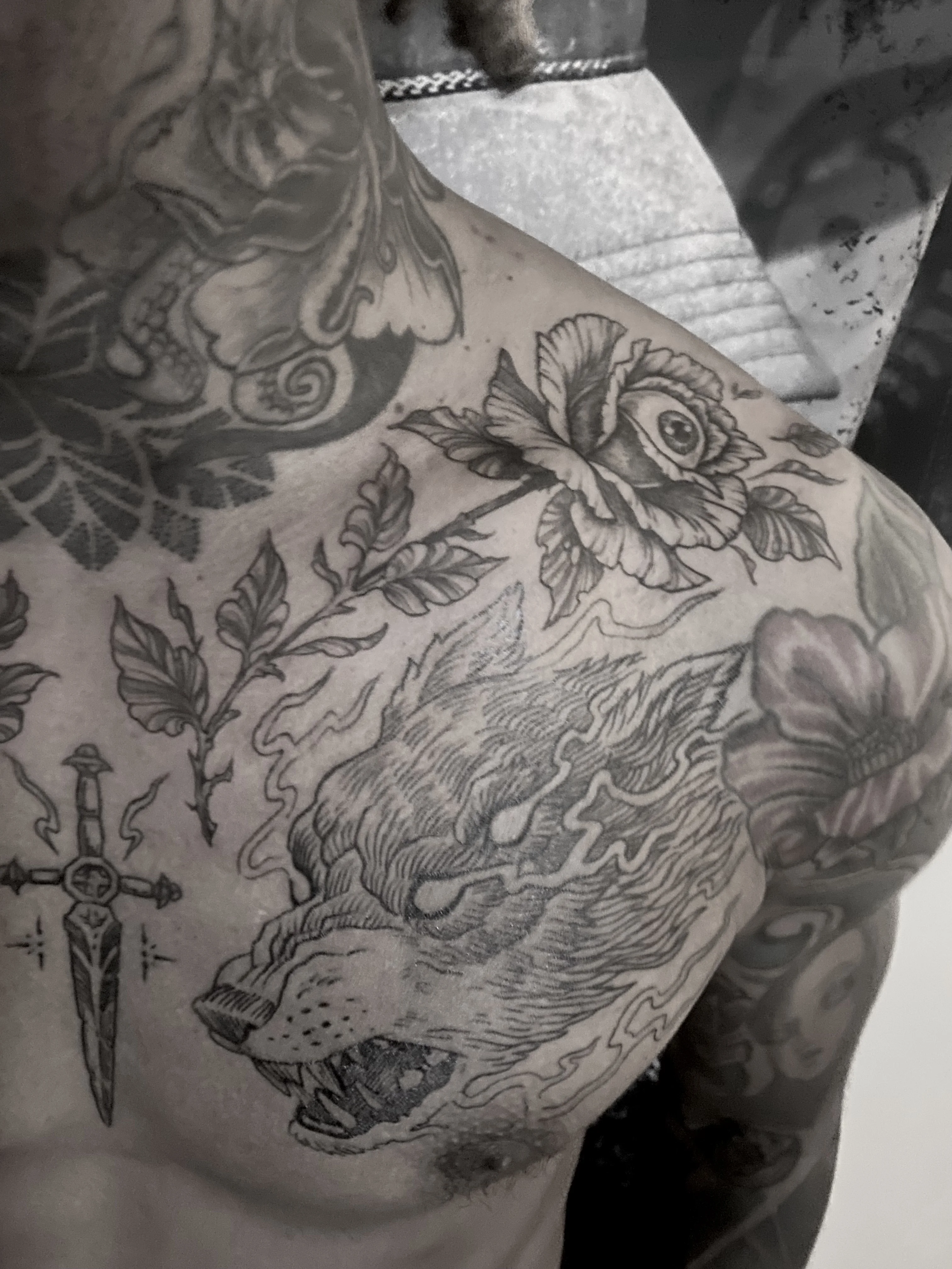 Tattoo by Wolfhound Tattoo