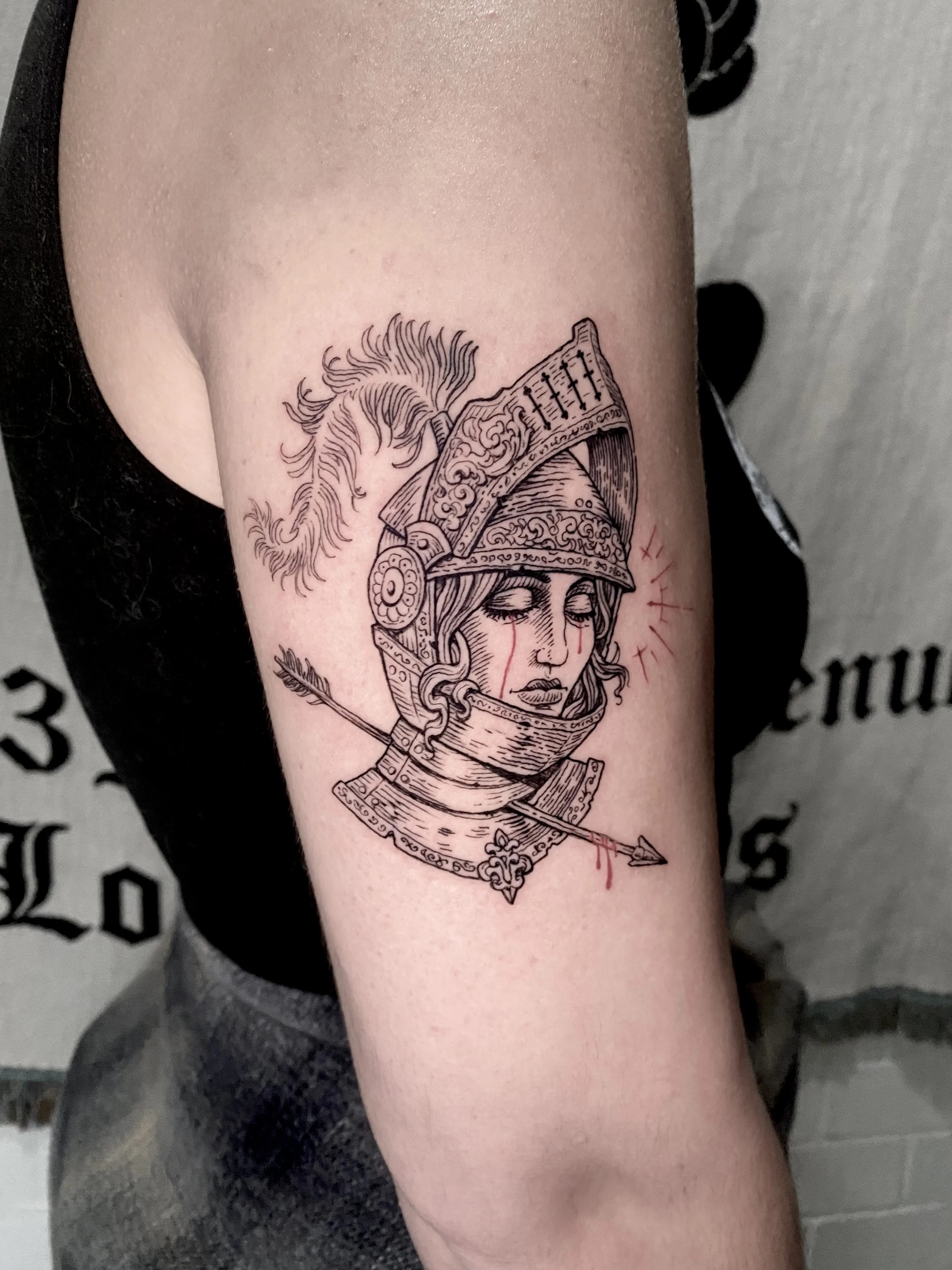 Tattoo by Wolfhound Tattoo
