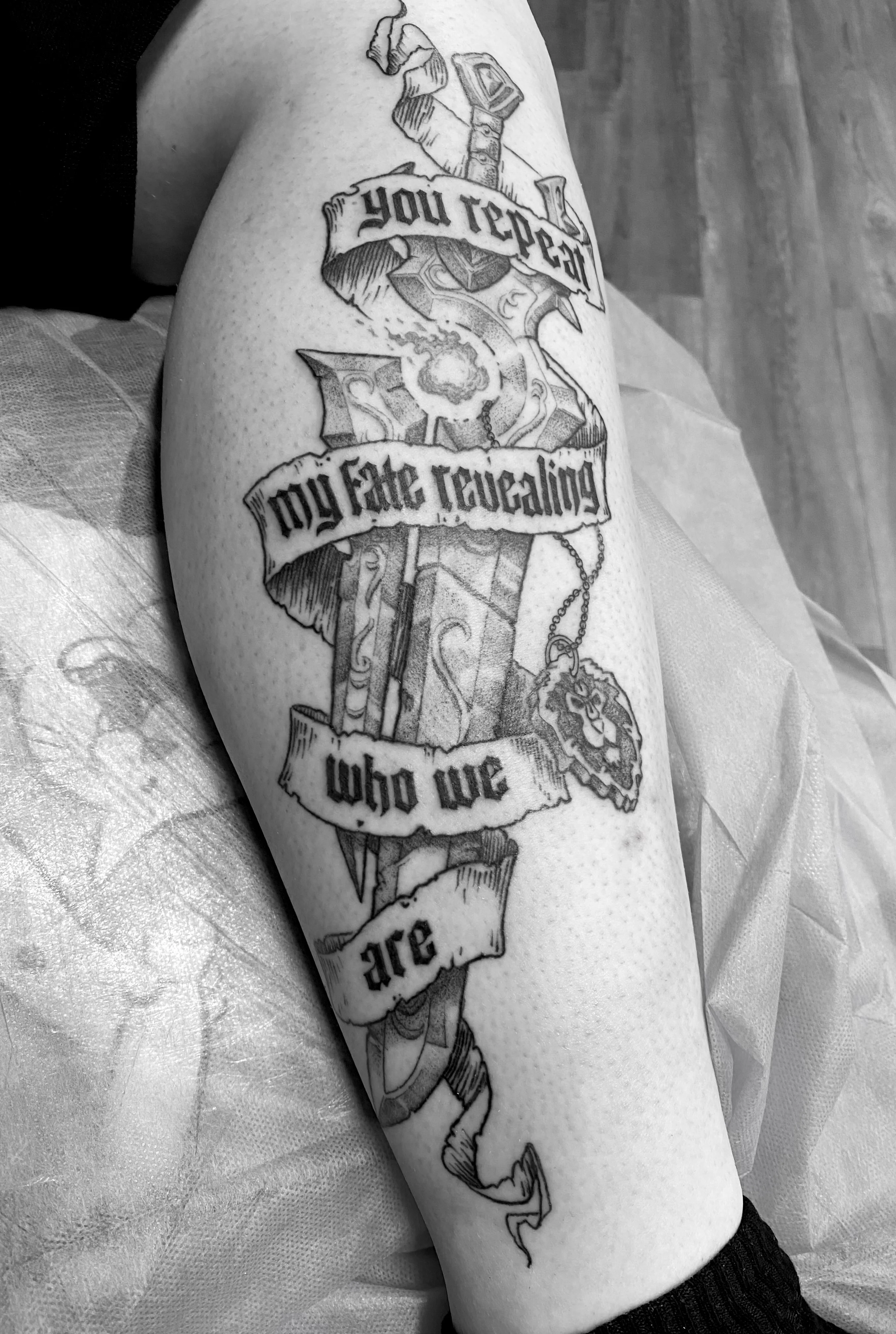 Tattoo by Wolfhound Tattoo