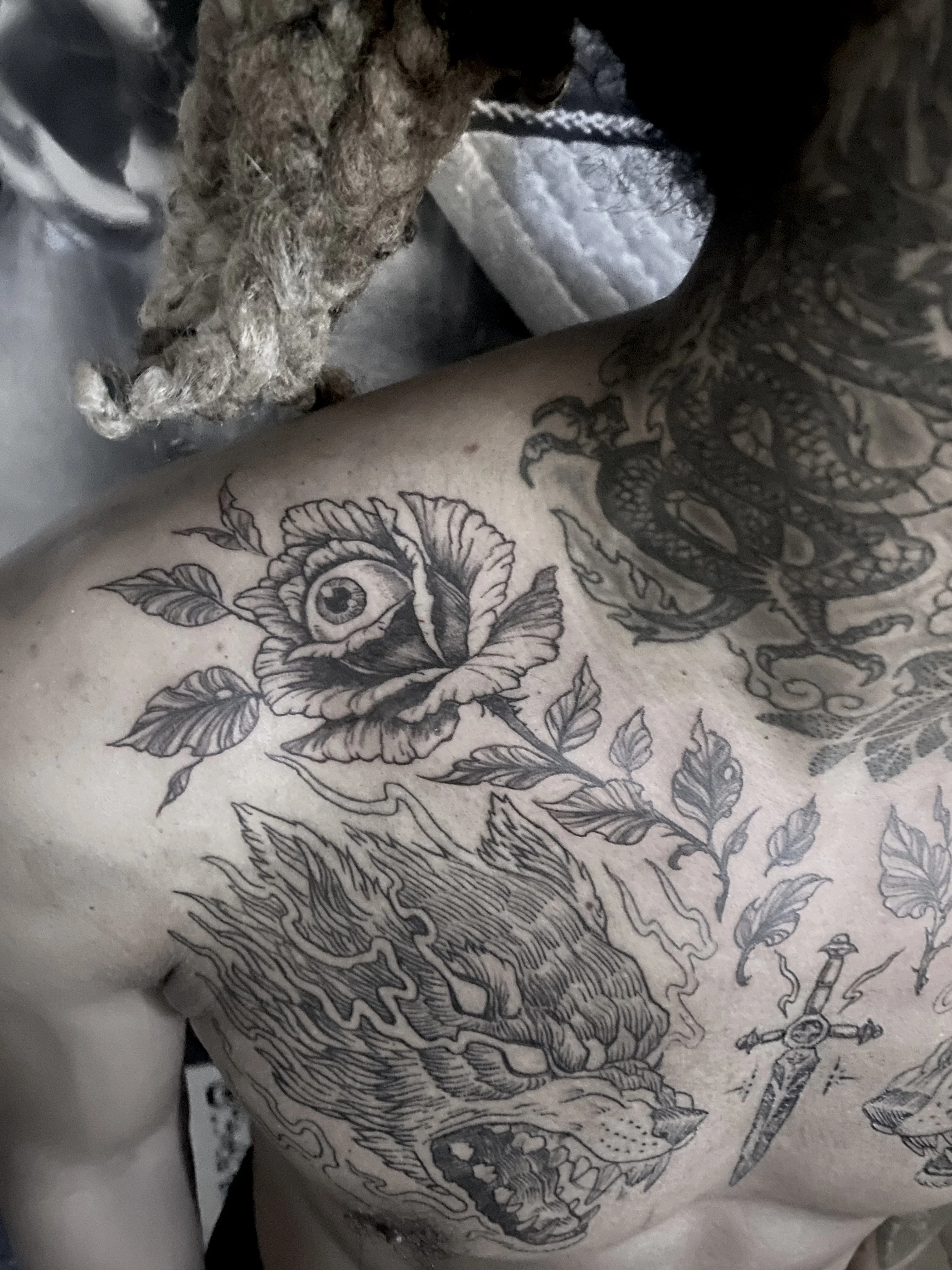 Tattoo by Wolfhound Tattoo