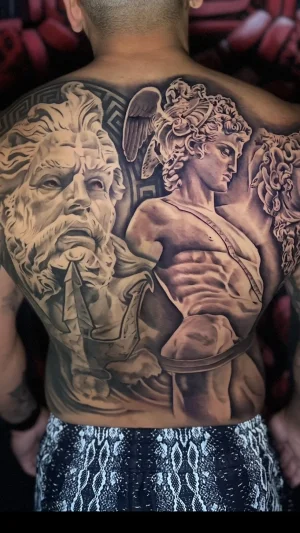 Black & Gray Realism tattoo