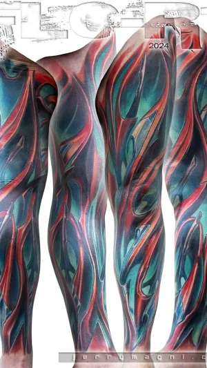Vibrant Biomechanical Full Leg Sleeve
