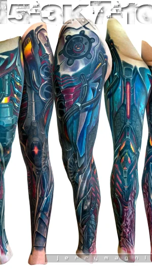 Vibrant Biomechanical Full Leg Sleeve