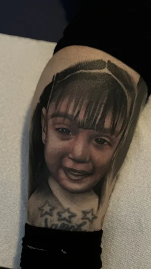 Realistic Child Portrait Calf