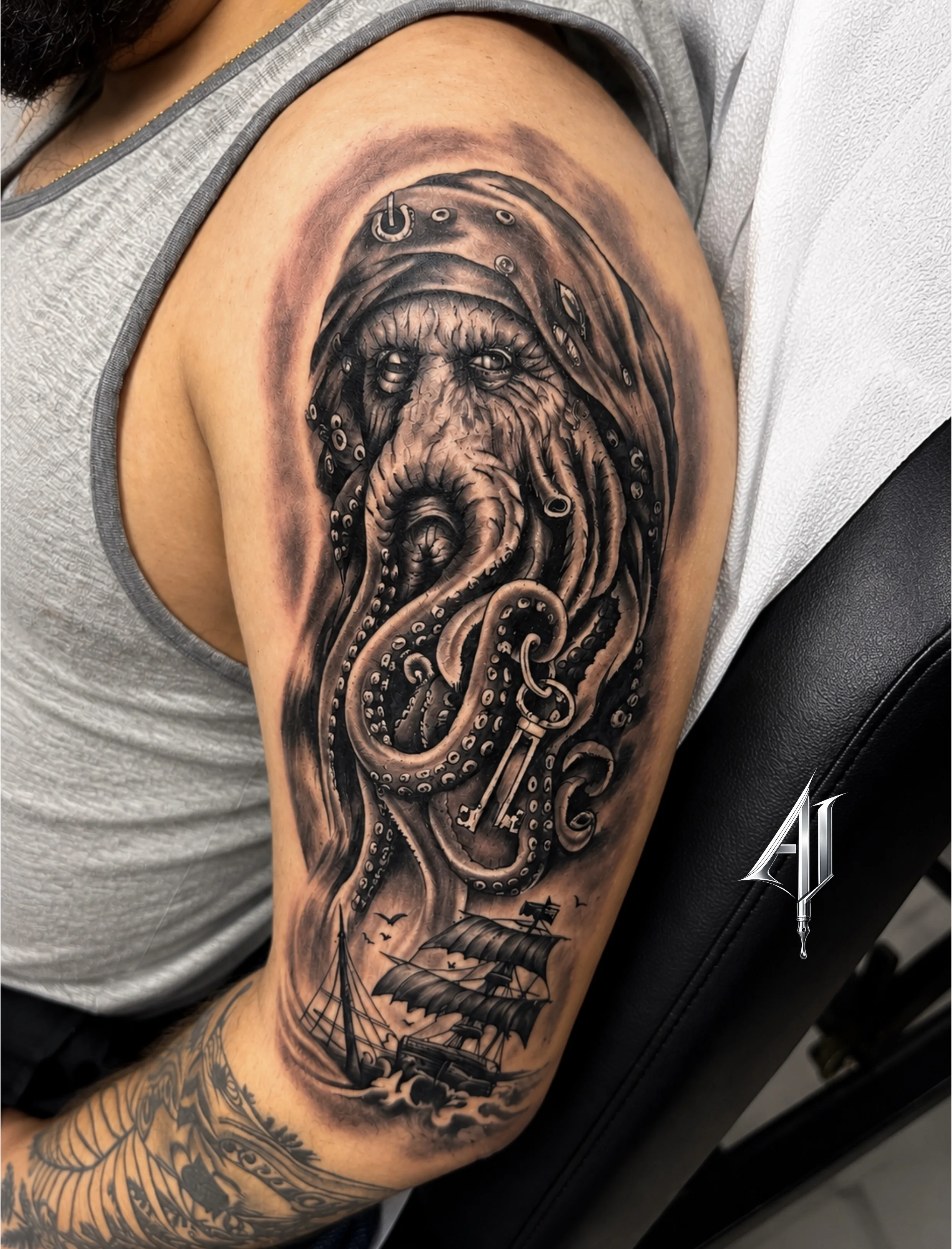 Tattoo by Andrei Ilin