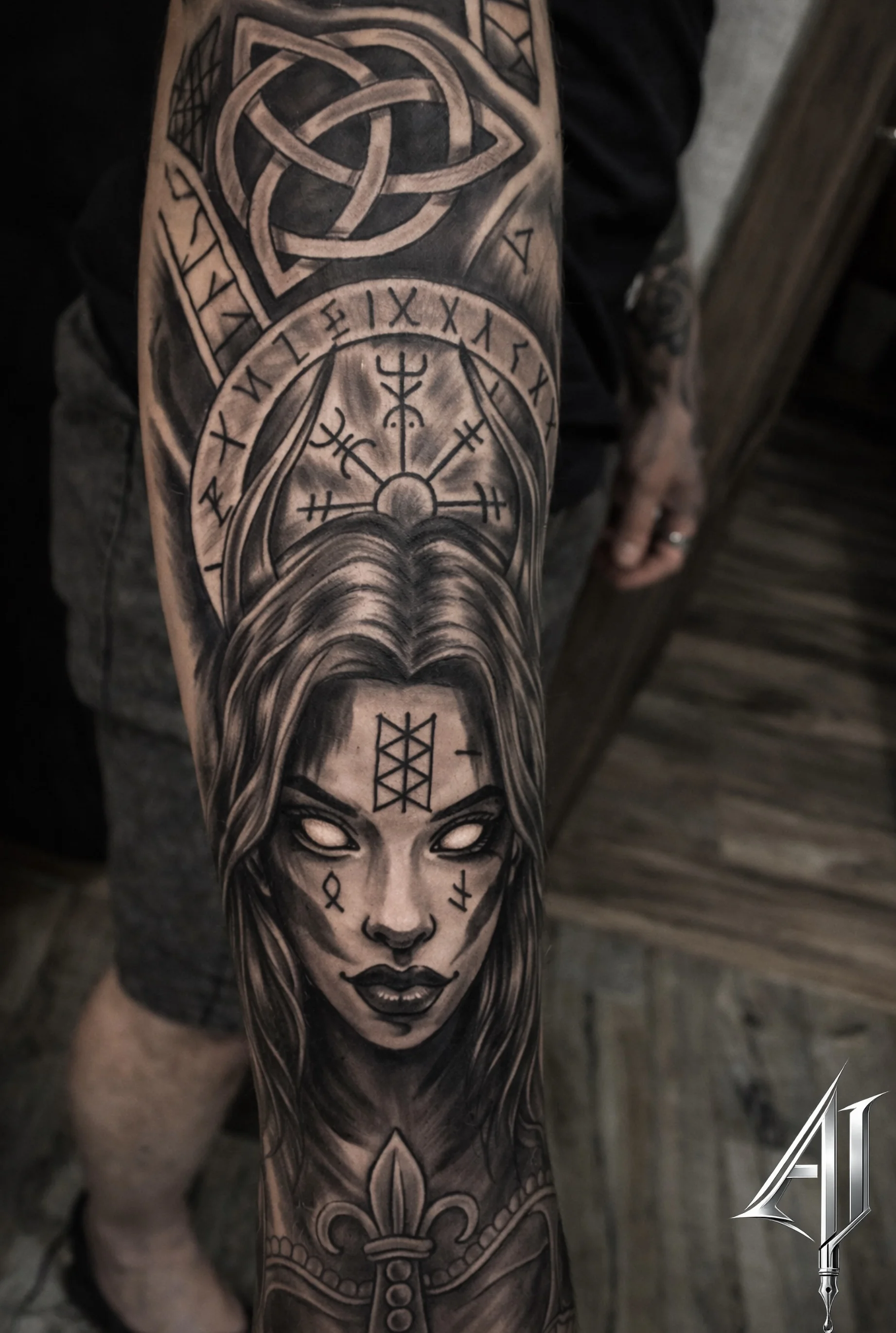 Tattoo by Andrei Ilin