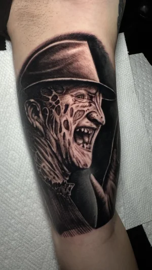 Freddy Krueger Black & Grey Portrait