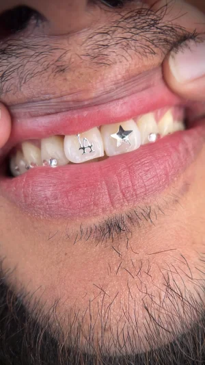 Masculine Tooth Jewelry Fine Line