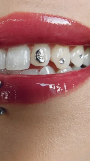 Skull Tooth Jewelry and Piercing