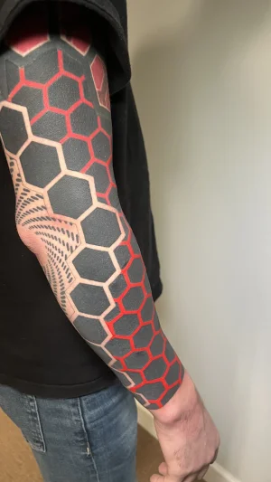 Geometric Hexagon Full Sleeve