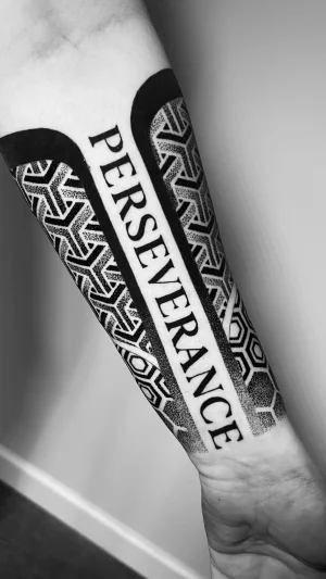 Perseverance Geometric Forearm