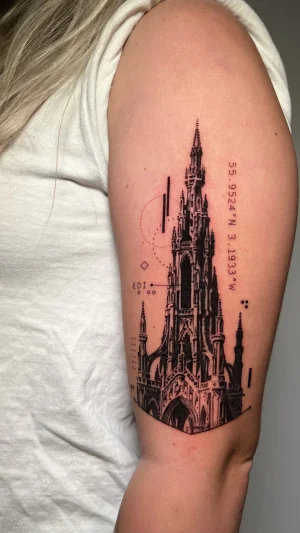 Gothic Cathedral Upper Arm