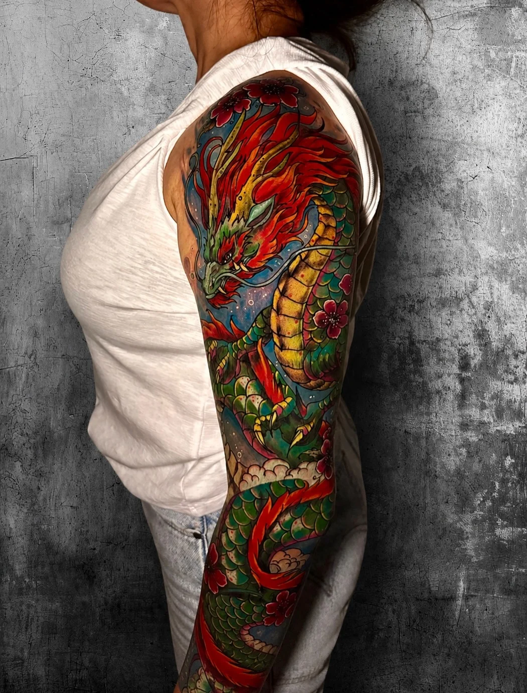 Japanese tattoo by Art.Joker