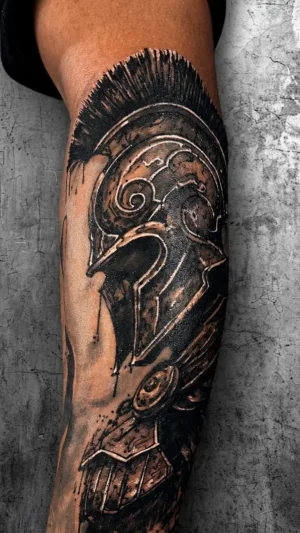 Spartan Helmet Forearm Piece