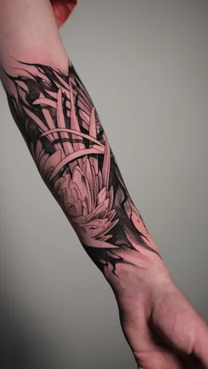Blackwork tattoo