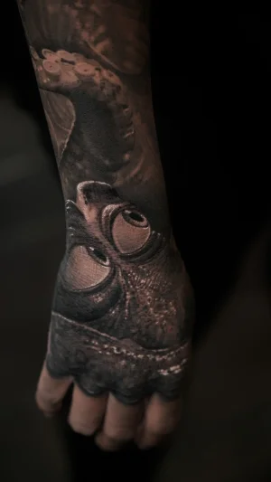 Black & Gray Realism tattoo