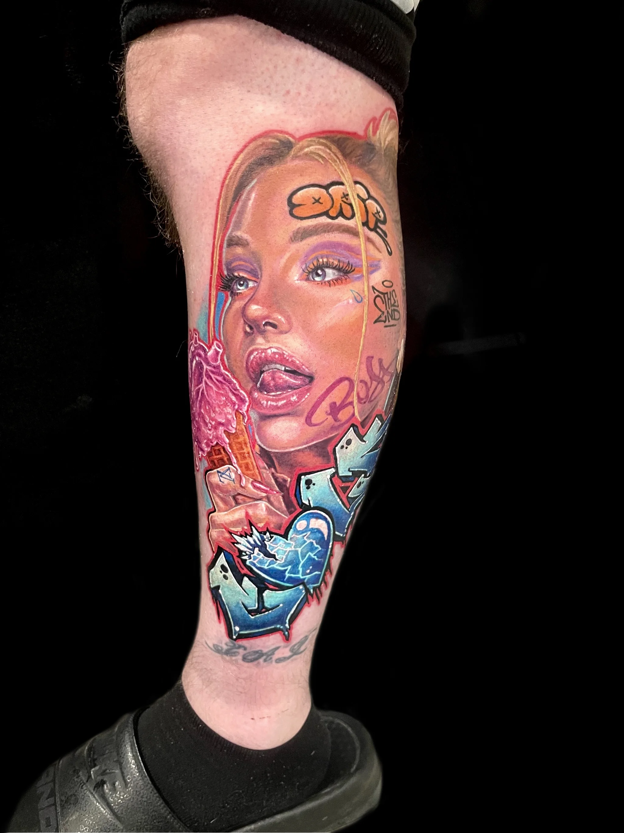 Tattoo by Amber Joy