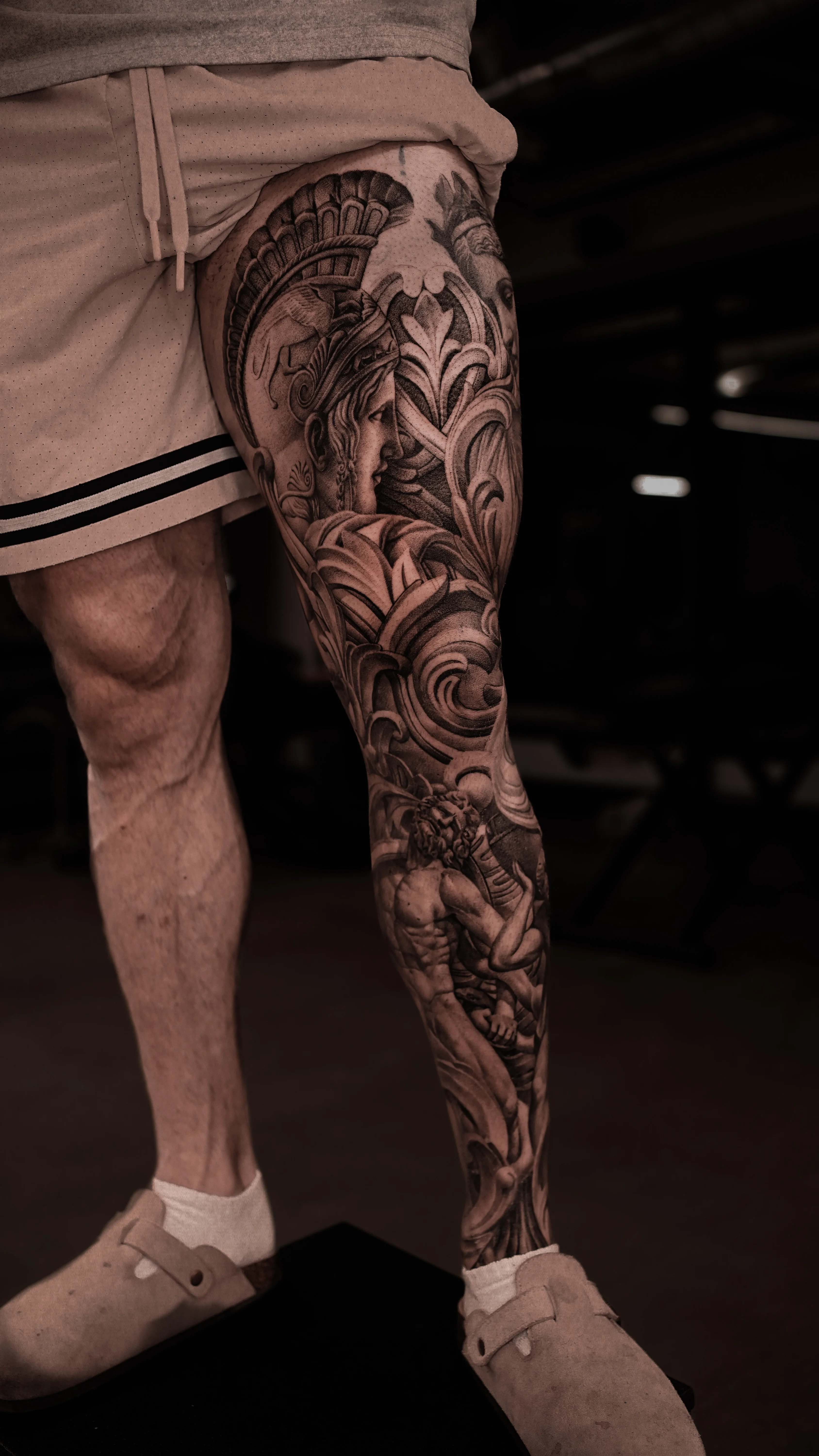 Black & Gray Realism tattoo by MK tattoo