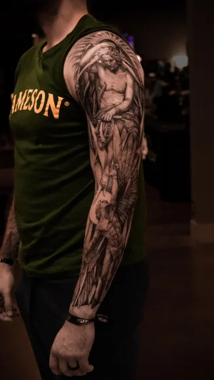 Realistic Angel Full Sleeve