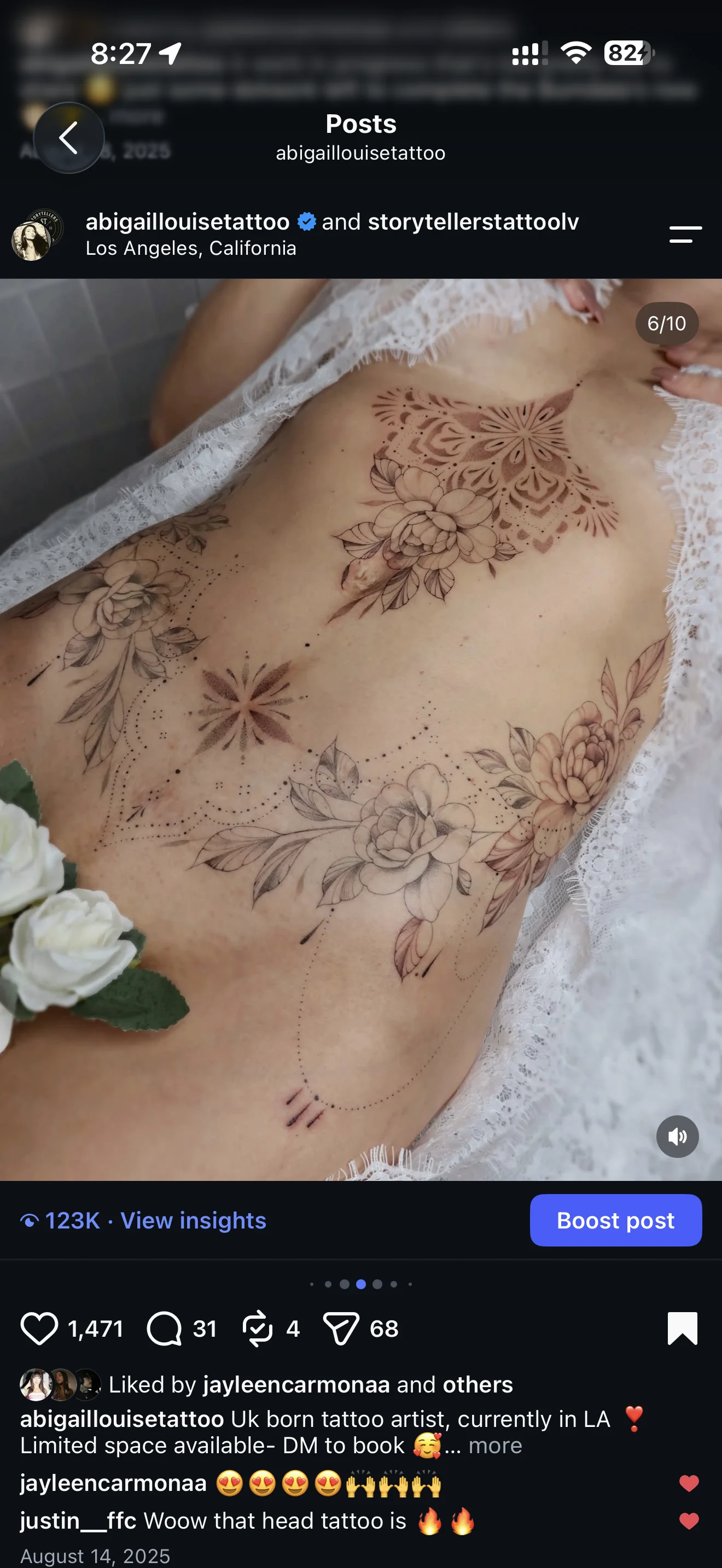 Tattoo by Abigail Louise