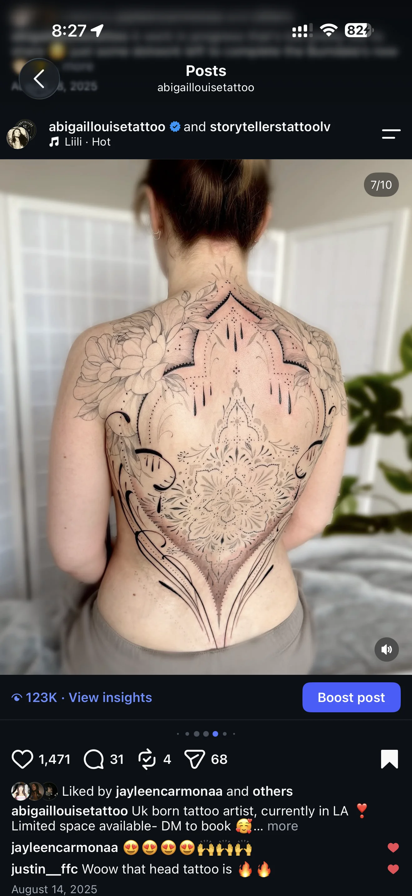 Tattoo by Abigail Louise