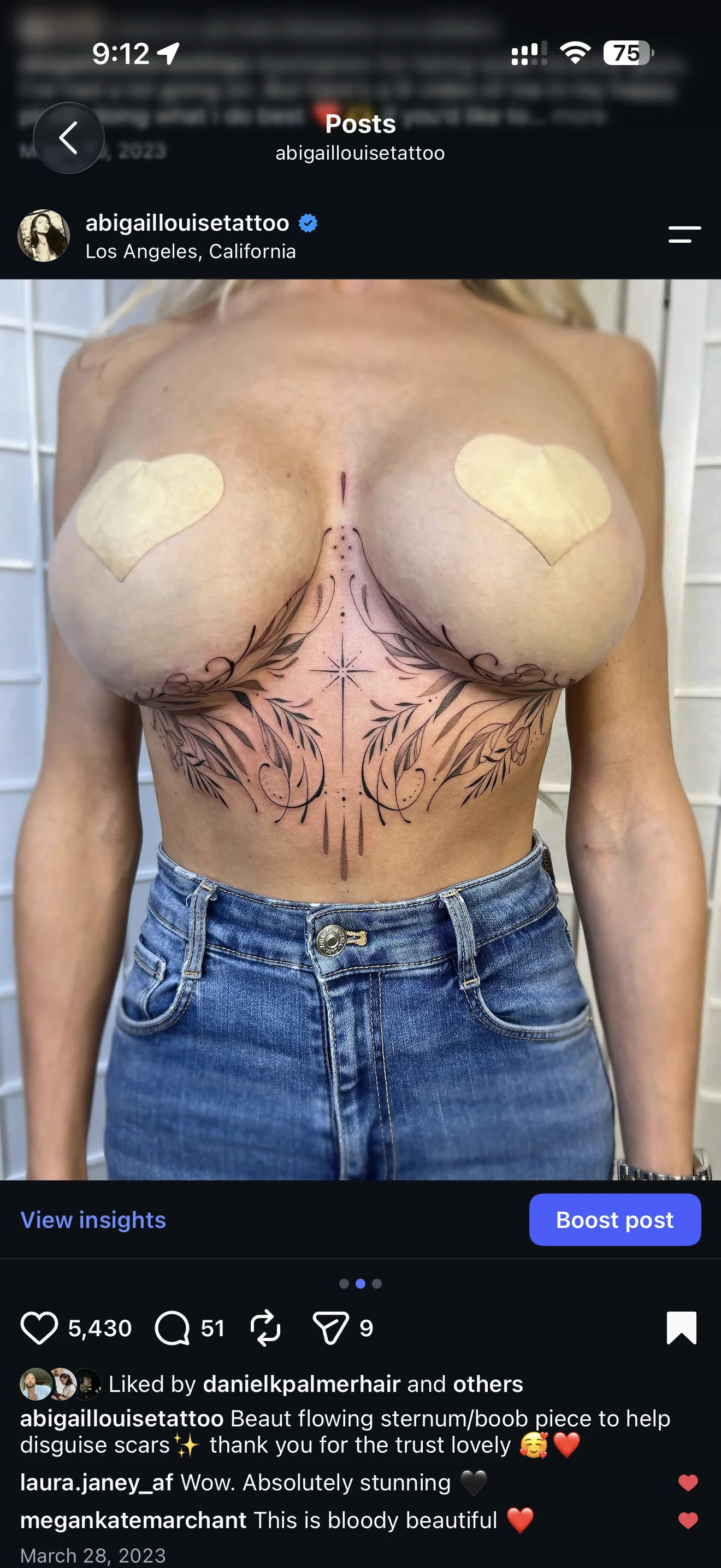 Tattoo by Abigail Louise