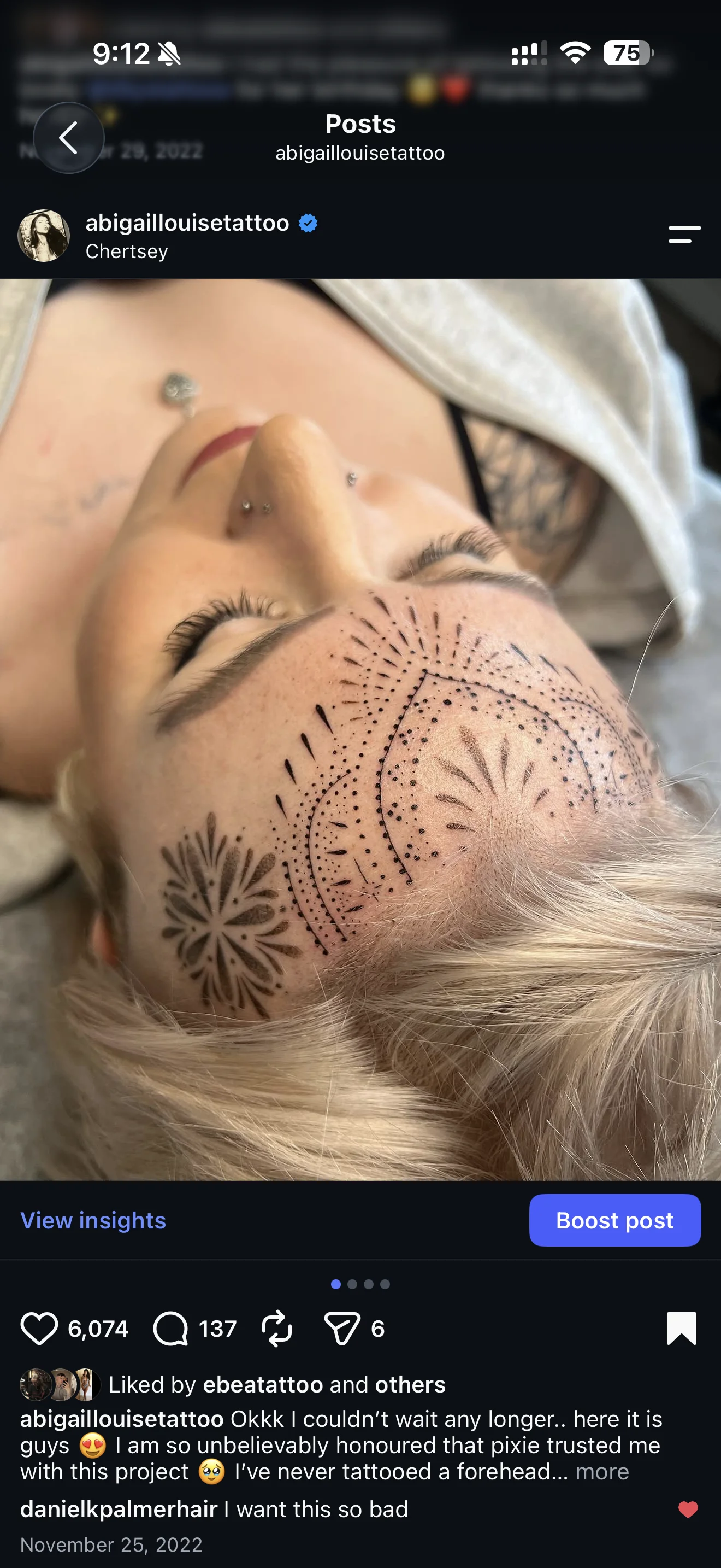 Delicate Blackwork Forehead Mandala: mandala, geometrics, dotwork, spiritual, geometric, ornamental
