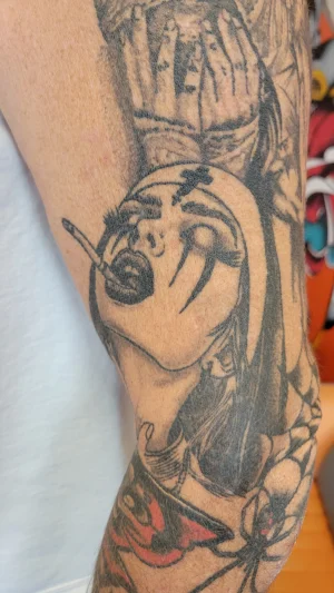 Gothic Woman Forearm