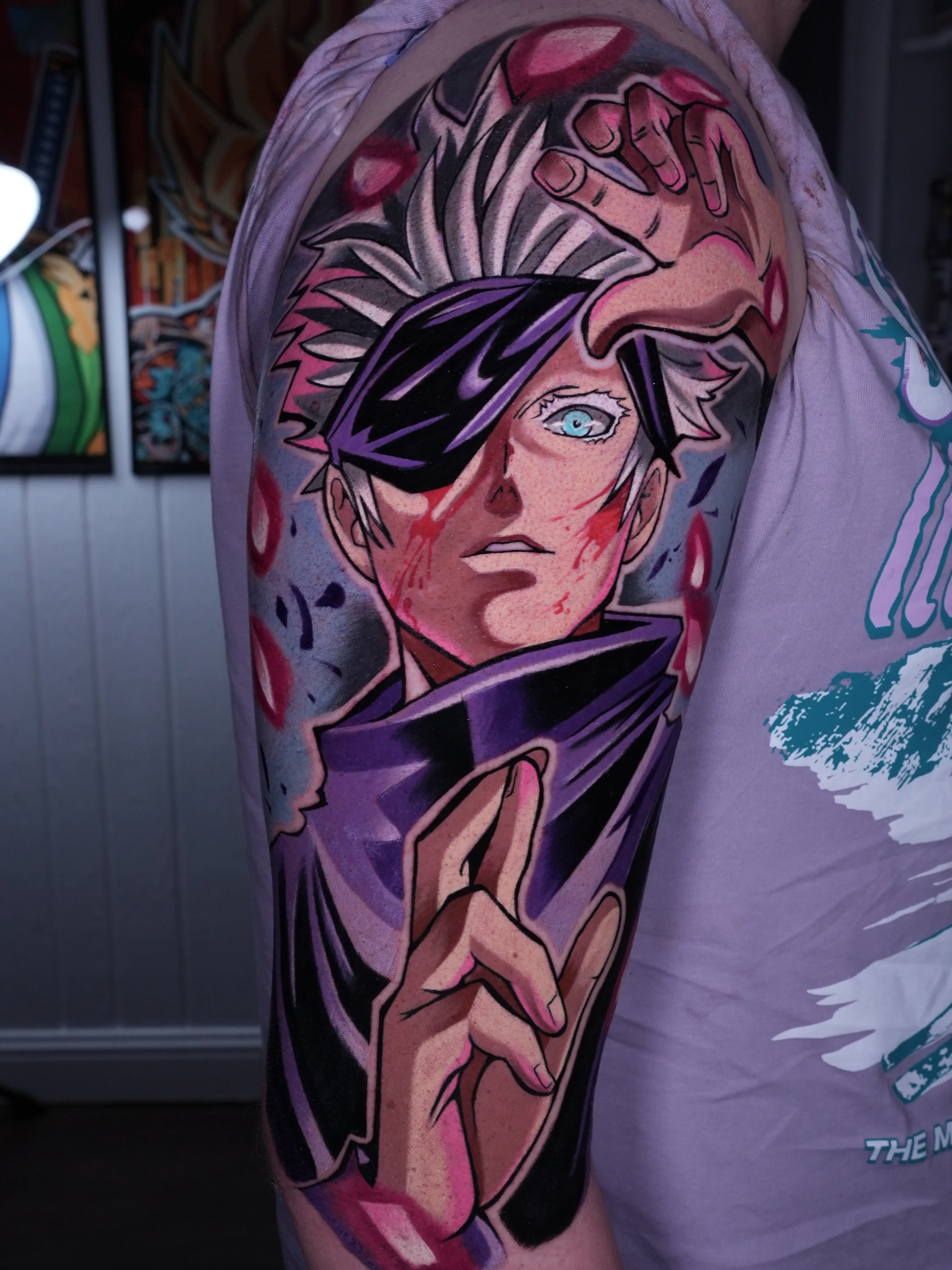 Tattoo by GABRIEL FUERZAS INK/ANIME TATTOOS DENVER