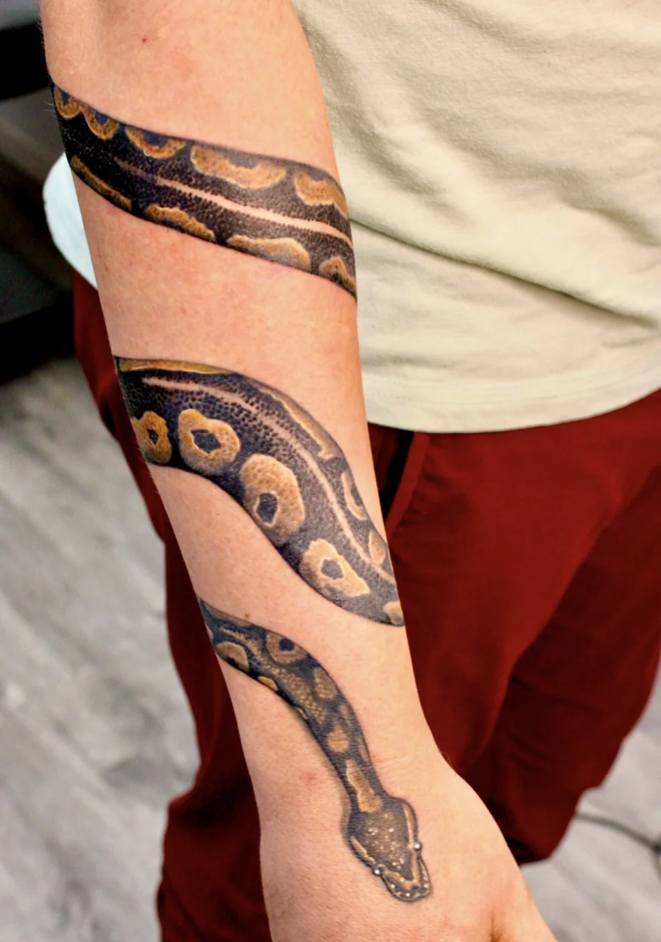 Tattoo by Wesley Bird