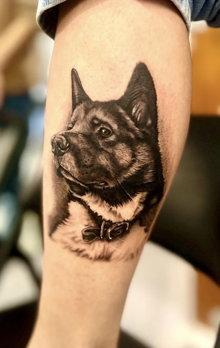 Tattoo by Wesley Bird