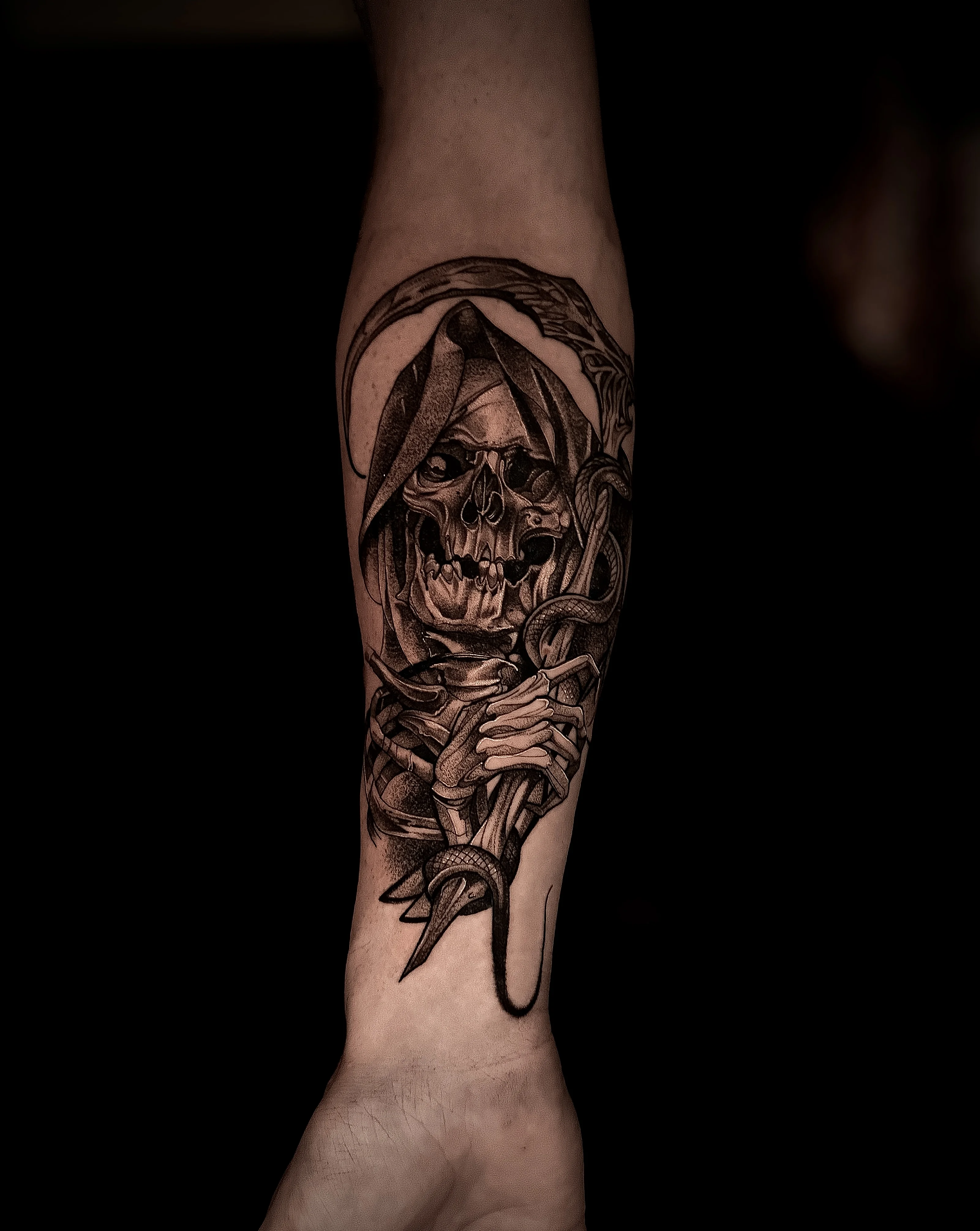 Black & Gray Realism tattoo by tattoo.naz777